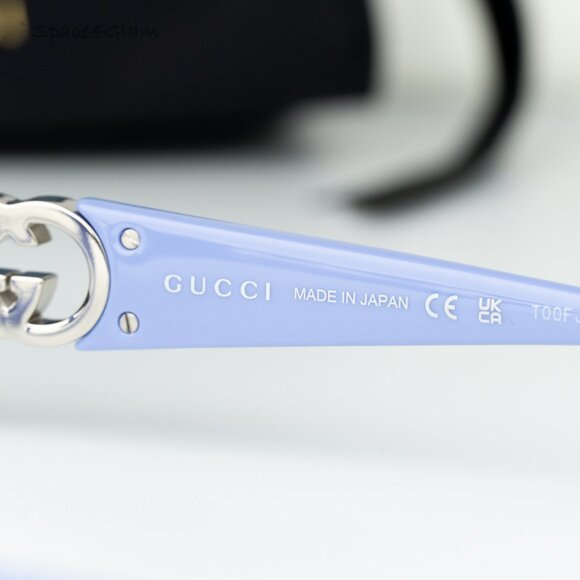 BRAND NEW Gucci GG1693O 003 Violet Demo Women Oval Eyeglasses GG 1693O